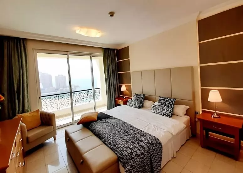 Residencial Listo Propiedad 1 dormitorio F / F Apartamento  alquiler en al-sad , Doha #8851 - 1  image 